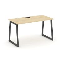 Style Project Стол письменный SN-4T1.SP-023 Акация Лорка/Металл Антрацит/Заглушка Пластик Черный 138