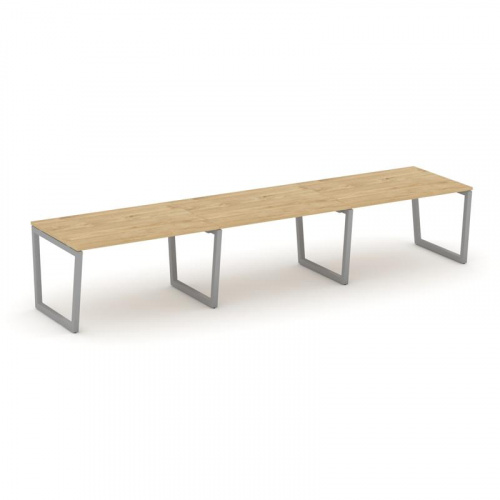 Style Project Стол переговорный SN-5T2.SPRG-022.3 Акация Лорка/Металл Антрацит 3540*980*750 фото 2