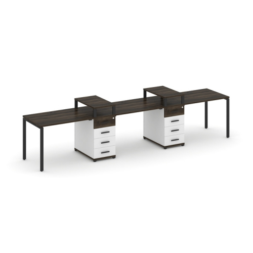 Бенч-система на 3 места с 2 опорными тумбами Concept CN.ORS-449 фото 9