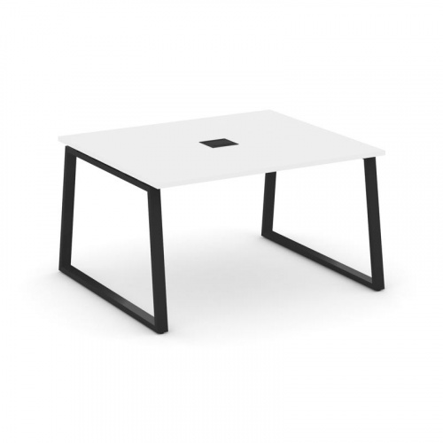 Style Project Стол переговорный SN-6T1.SPRG-033 Акация Лорка/Металл Антрацит/Заглушка Металл Антраци фото 6