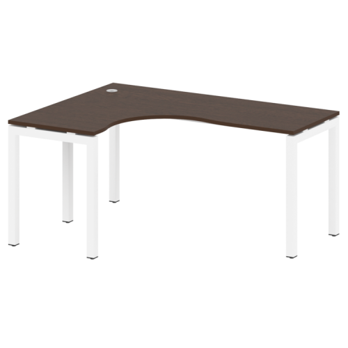 Стол криволинейный левый на П-обр. м/к Metal System Quattro 50БП.СА-4 (L) фото 5 Стол криволинейный левый на П-обр. м/к Metal System Quattro 50БП.СА-4 (L) фото 5