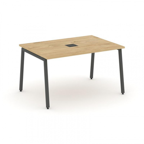 Style Project Стол переговорный SN-4A.SPRG-003 Вяз Благородный/Металл Антрацит 1380*980*750 фото 16