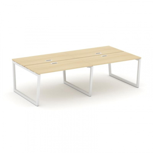 Style Project Рабочая станция 2-х сторон. SN-5T2.DRS-031 Акация Лорка/Металл Антрацит/Заглушка Пласт фото 21