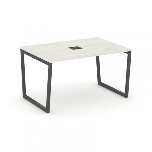 Style Project Стол переговорный SN-4T2.SPRG-003 Акация Лорка/Металл Антрацит/Заглушка Металл Антраци фото 24