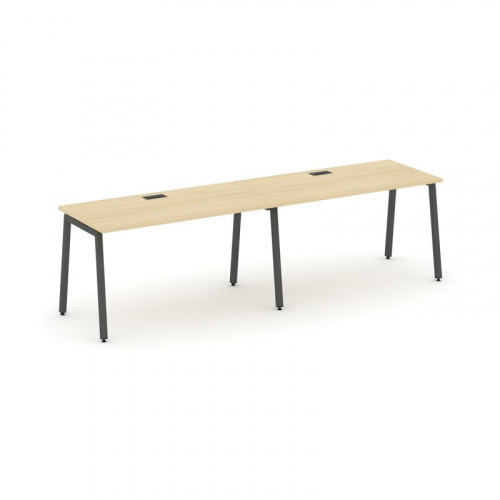 Style Project Рабочая станция 1 сторон. SN-4A.ORS-021 Вяз Благородный/Металл Белый 1960*800*750 фото 22