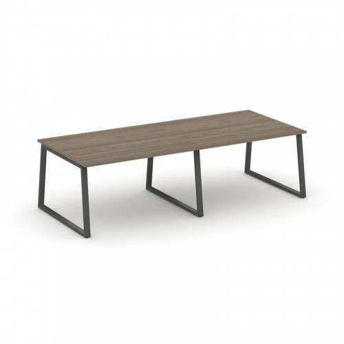 Style Project Стол переговорный SN-6T1.SPRG-042.3 Акация Лорка/Металл Антрацит 2360*1180*750 фото 25