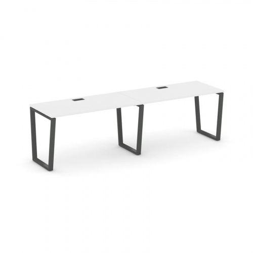 Style Project Рабочая станция 1 сторон. SN-6T2.ORS-001 Акация Лорка/Металл Антрацит/Заглушка Пластик фото 26