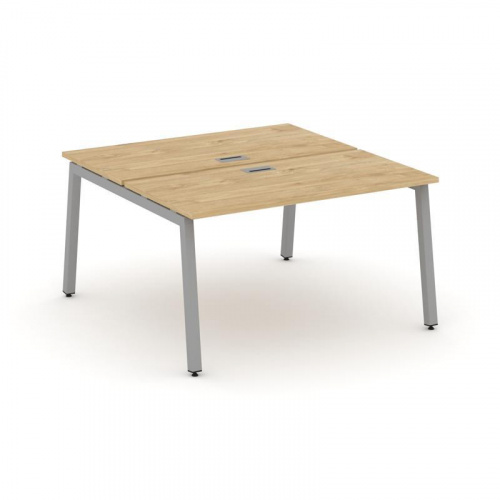 Style Project Рабочая станция 2-х сторон. SN-5A.DRS-011 Тиквуд Светлый/Металл Антрацит 980*1432*750 фото 7