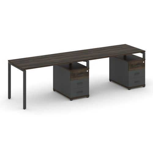 Бенч-система на 2 места с 2 опорными тумбами Concept CN.ORS-309 фото 3