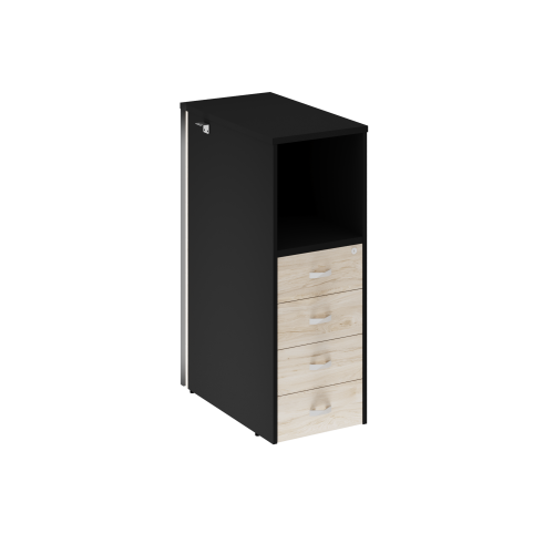 Тумба с подсветкой на 4 ящика Onix O.R-TV-4.S (R)