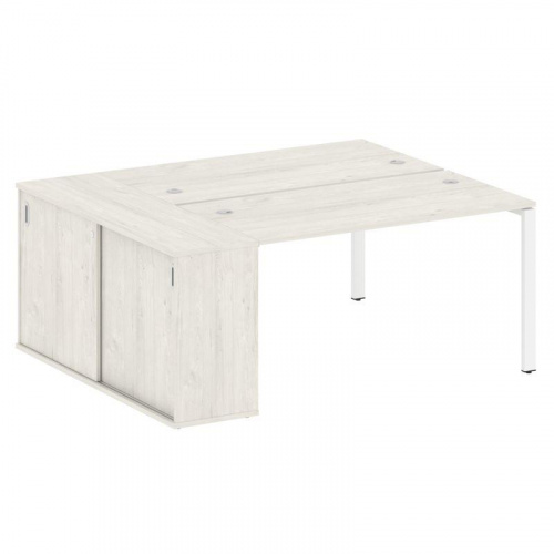 Бенч-система с шкафом-купе на П-обр. м/к Metal System БП.РС-СШК-1.3 фото 11