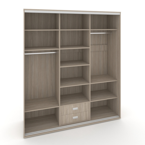 Корпус 3-х секционного шкафа высокого L=1619мм Maris SH.K3-1.1 K2 фото 5