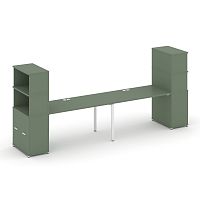 Бенч-система с опорными распашными шкафами Concept CN.ORS-231