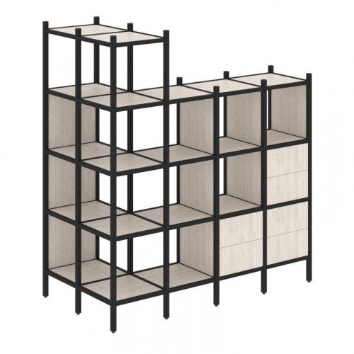 Стеллаж офисный угловой Loft VR.L-57 фото 5 Стеллаж офисный угловой Loft VR.L-57 фото 5