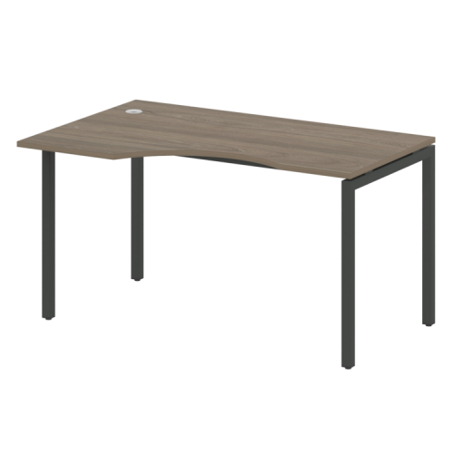 Стол криволинейный левый на П-обр. м/к Metal System Quattro 40БП.СА-2 (L) фото 2