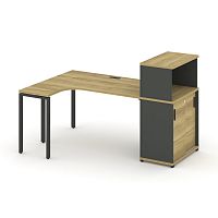Стол эргономичный с опорным шкафом-купе Concept CN.SA-220(L)