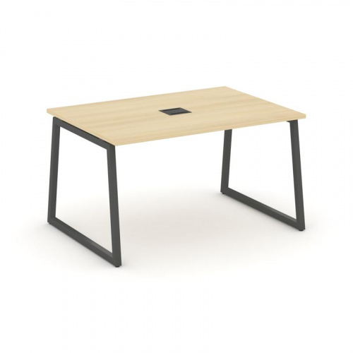 Style Project Стол переговорный SN-4T1.SPRG-003 Акация Лорка/Металл Антрацит/Заглушка Металл Антраци фото 28