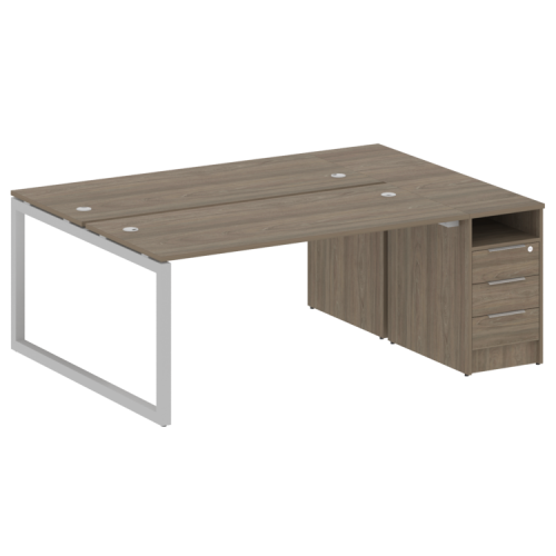 Бенч-система с тумбой на О-обр. м/к Metal System Quattro 50БО.РС-СТП-2.4 фото 2