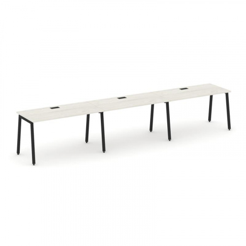 Style Project Рабочая станция 1 сторон. SN-4A.ORS-043 Акация Лорка/Металл Антрацит 4140*700*750 фото 12