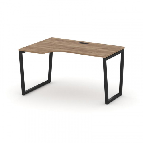 Style Project Стол рабочий эргоном. SN-4T2.SPA-011(L) Акация Лорка/Металл Антрацит/Заглушка Пластик фото 5 Style Project Стол рабочий эргоном. SN-4T2.SPA-011(L) Акация Лорка/Металл Антрацит/Заглушка Пластик фото 5