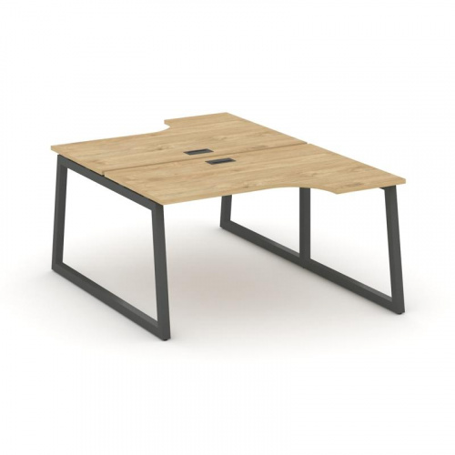 Style Project Рабочая станция эргоном. SN-5T1.DRPA-001 Акация Лорка/Металл Антрацит/Заглушка Пластик фото 22