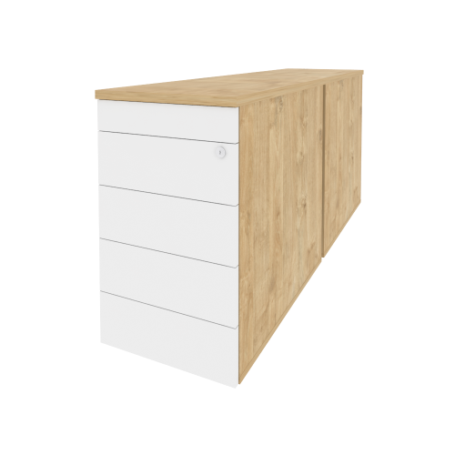 Тумба двойная приставная Onix O.TPO-2.8 (TIP-ON) фото 10