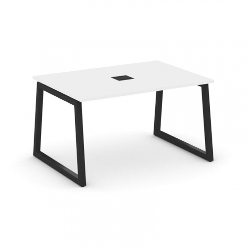 Style Project Стол переговорный SN-5T1.SPRG-004 Акация Лорка/Металл Антрацит/Заглушка Металл Антраци фото 6