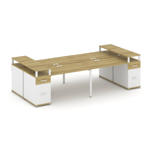 Бенч-система на 4 места с 2 опорными тумбами Concept CN.DRS-446 фото 11