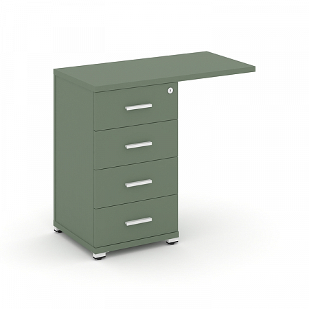 Тумба приставная с 4 ящикам Concept CN.TUS-001 W