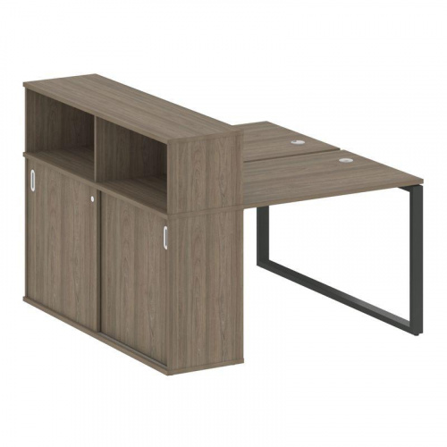 Бенч-система с шкафом-купе на О-обр. м/к Metal System БО.РС-СШК-2.1 фото 2