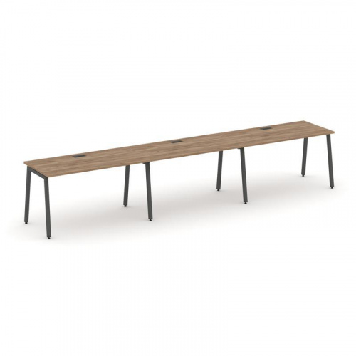 Style Project Рабочая станция 1 сторон. SN-4A.ORS-043 Акация Лорка/Металл Антрацит 4140*700*750 фото 23