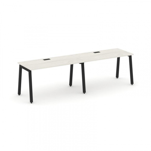 Style Project Рабочая станция 1 сторон. SN-5A.ORS-001 Тиквуд Светлый/Металл Антрацит 1960*600*750 фото 10