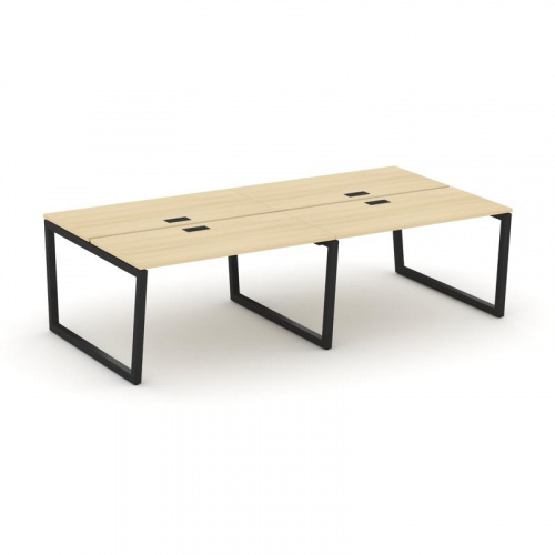 Style Project Рабочая станция 2-х сторон. SN-5T2.DRS-031 Акация Лорка/Металл Антрацит/Заглушка Пласт фото 8