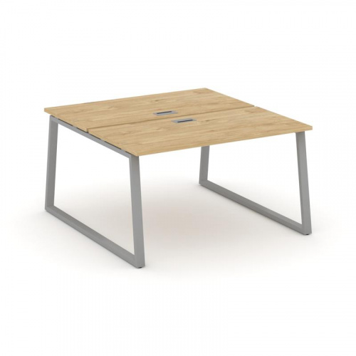 Style Project Рабочая станция 2-х сторон. SN-6T1.DRS-024 Акация Лорка/Металл Антрацит/Заглушка Пласт фото 2