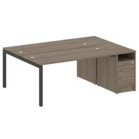 Бенч-система с тумбой на П-обр. м/к Metal System Quattro 50БП.РС-СТП-2.4